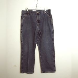 Wrangler Carpenter Men's Jeans Pant Size 38X30  Medium Wash Workwear Casual